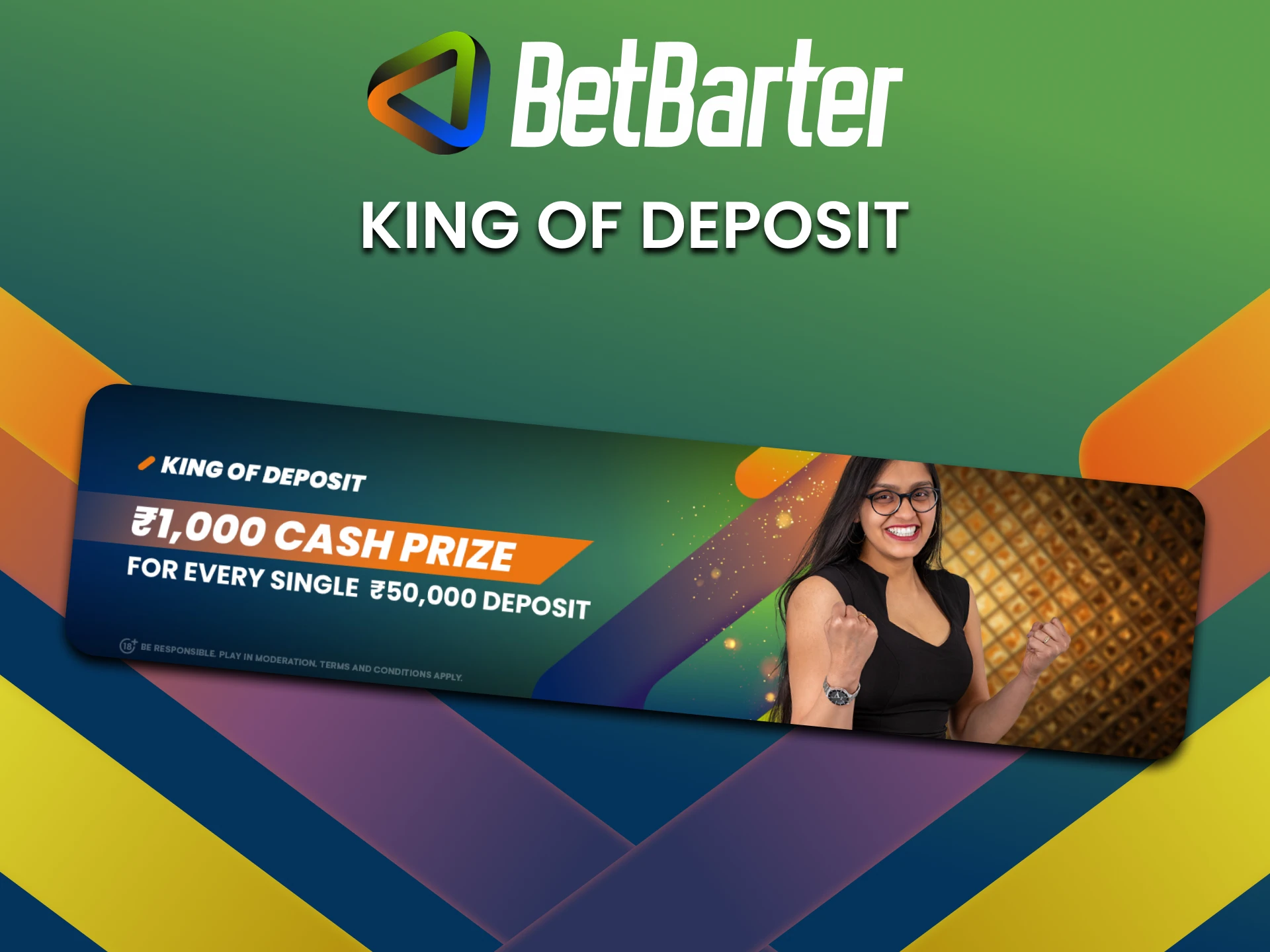 BetBarter gives a bonus when you make a deposit.