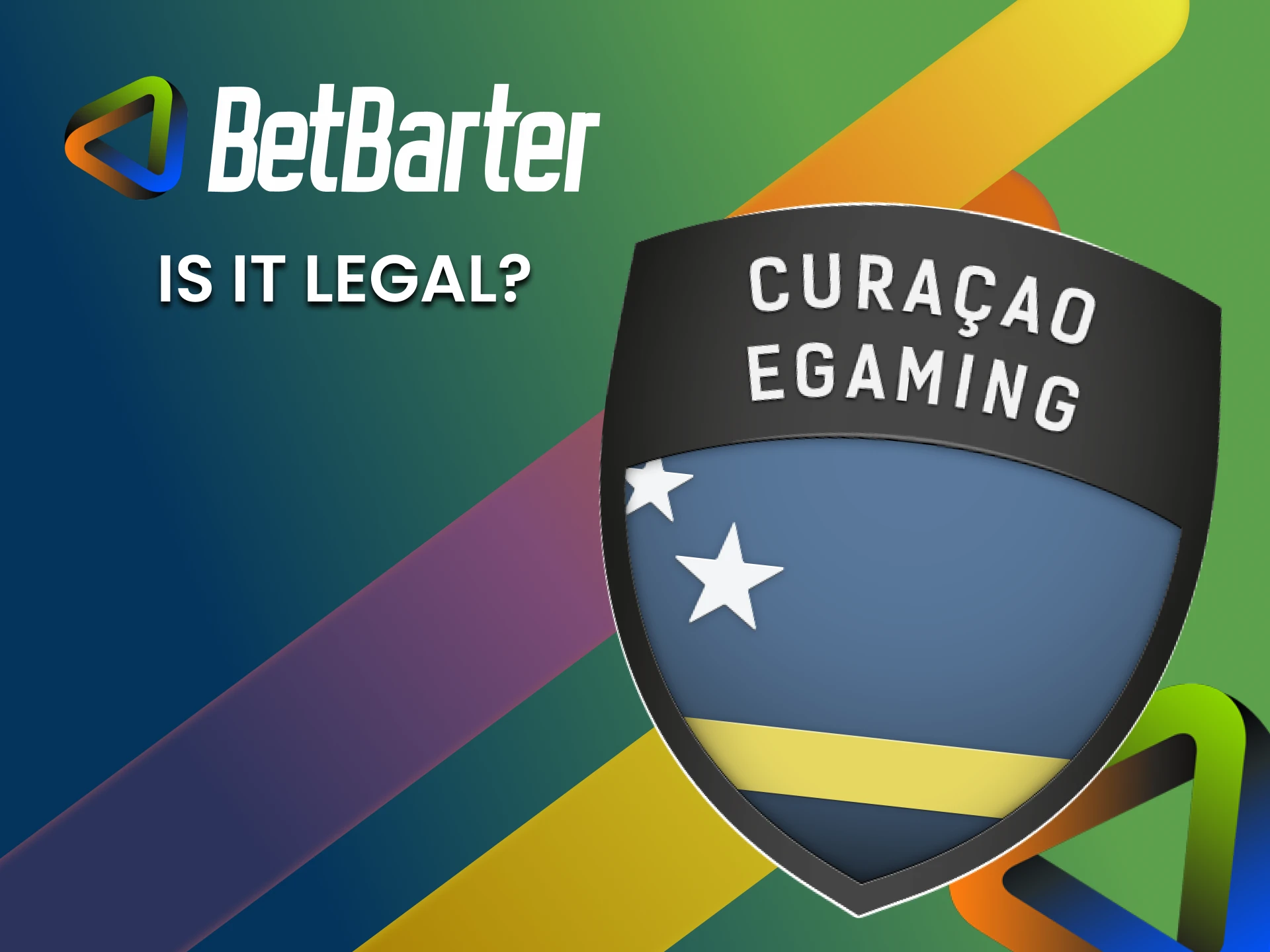 BetBarter is legal for betting and gaming.